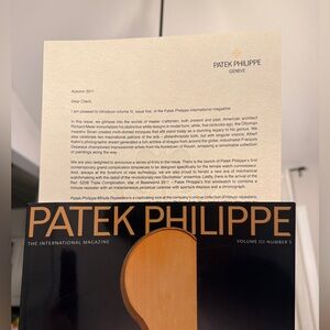 (2) Patek Philippe Magazines - Great Editions!  Look in Description for Details.